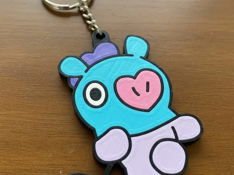Keychain BT21 - Mang 1 - stl/3mf