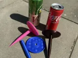 Target as a stand for a can-5