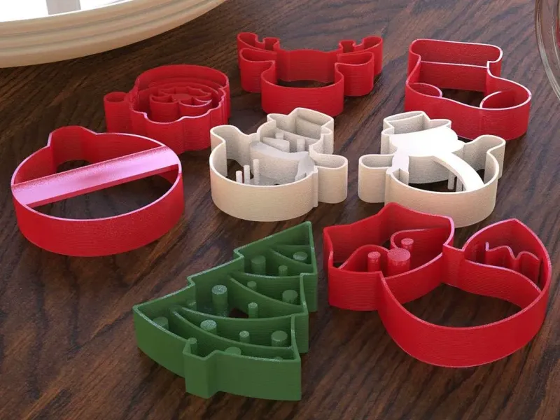 christmas cookie cutters set