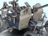 25mm M1940 72-K AA cannon - WW2 terrain diaroma-6