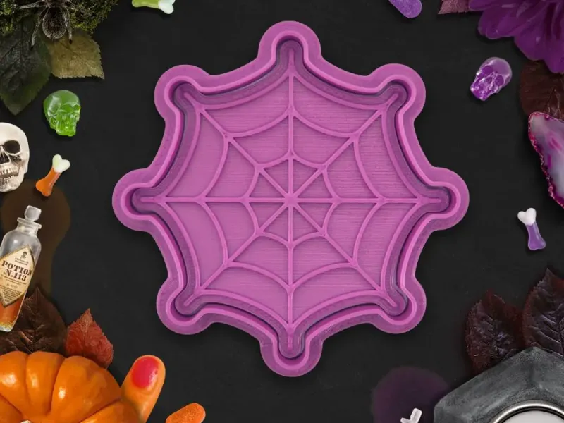 Halloween - Tagliabiscotti / stampo a ragnatela