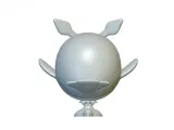 Pokemon Hoothoot #163 - Ready for 3D Printing!-2