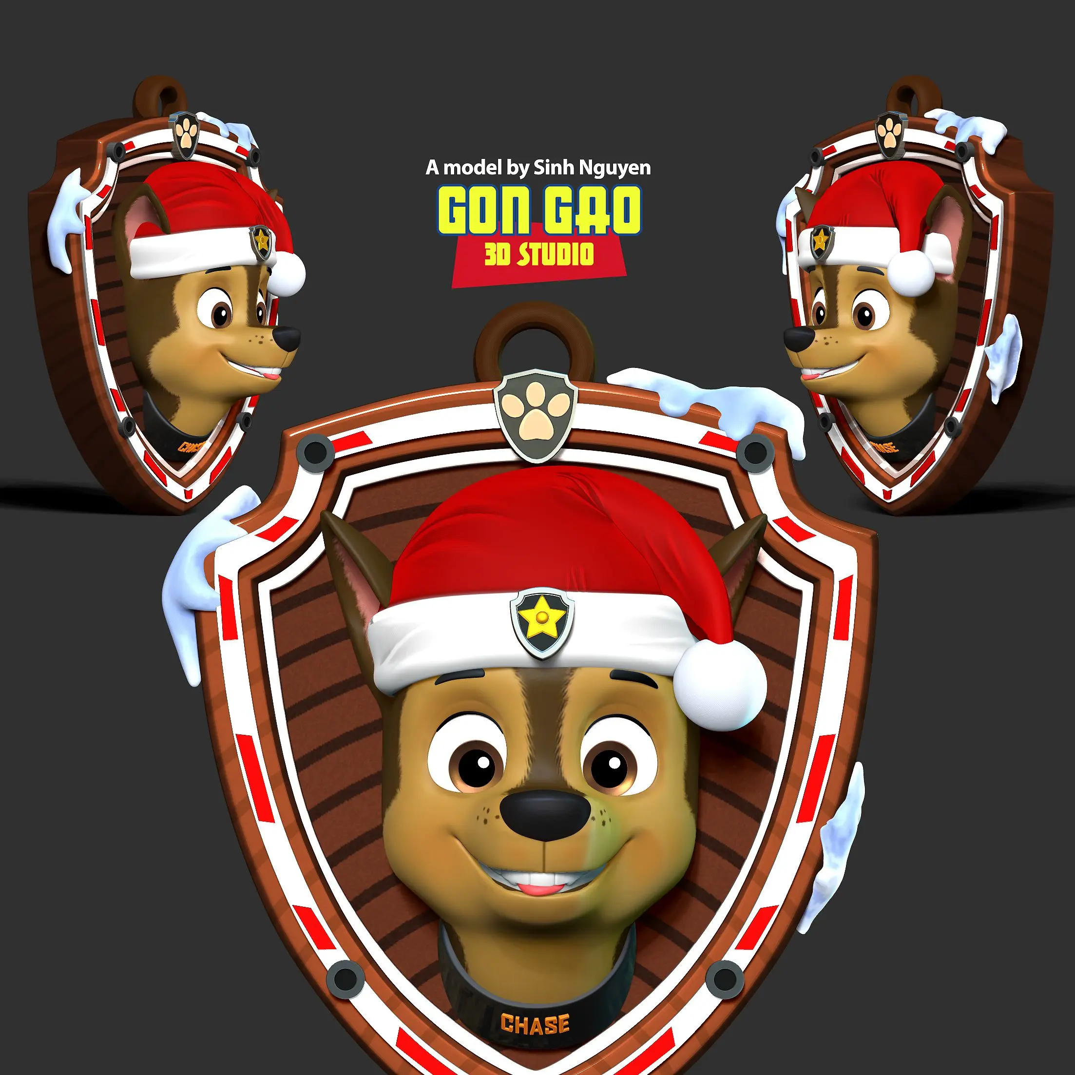 Verfolgung - Weihnachtsmedaille
