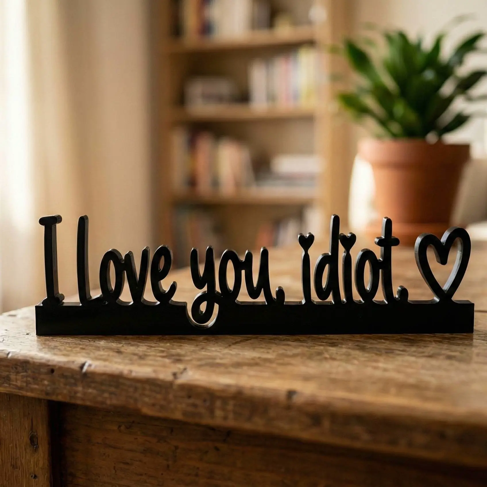 I Love You - Sassy Script Art - Valentinesday Gift