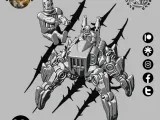 Gamma Spider and Driver (32mm scale, scaleable)-0