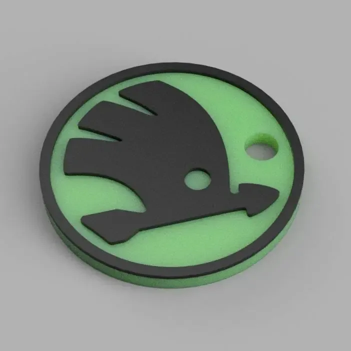 Skoda keychain