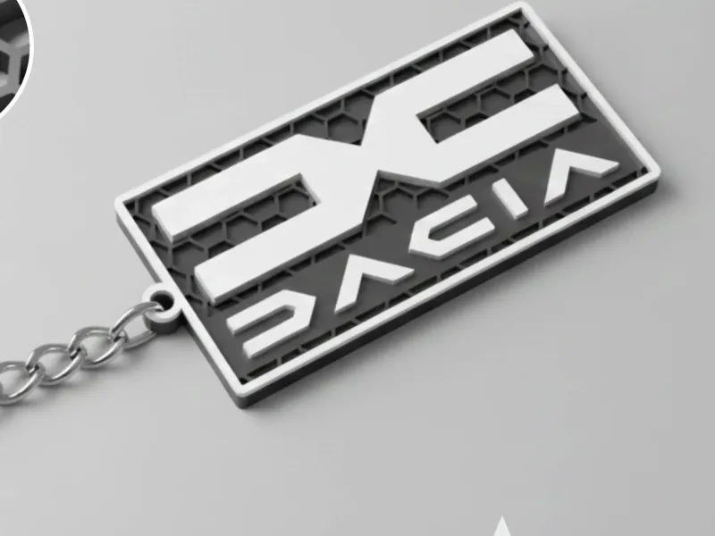 Dacia logo keychian