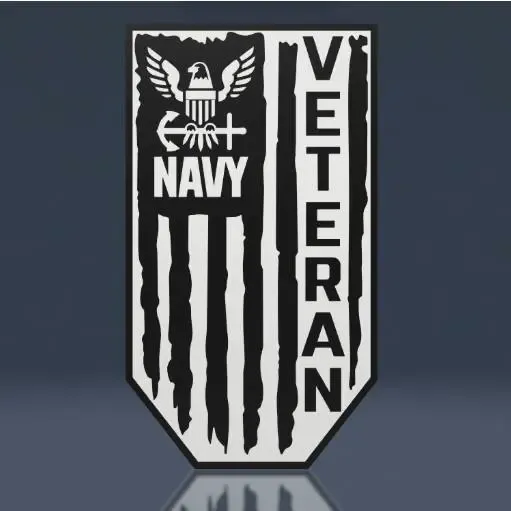US Navy Vet LED LAMP.