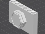 6 Needle Files Holder for Honeycomb Storage Wall (HSW)-6
