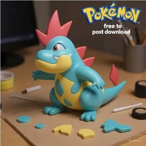 CROCONAW, POKEMON