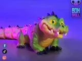 HAPPY CROCODILE - FLEXI - ARTICULATE-4