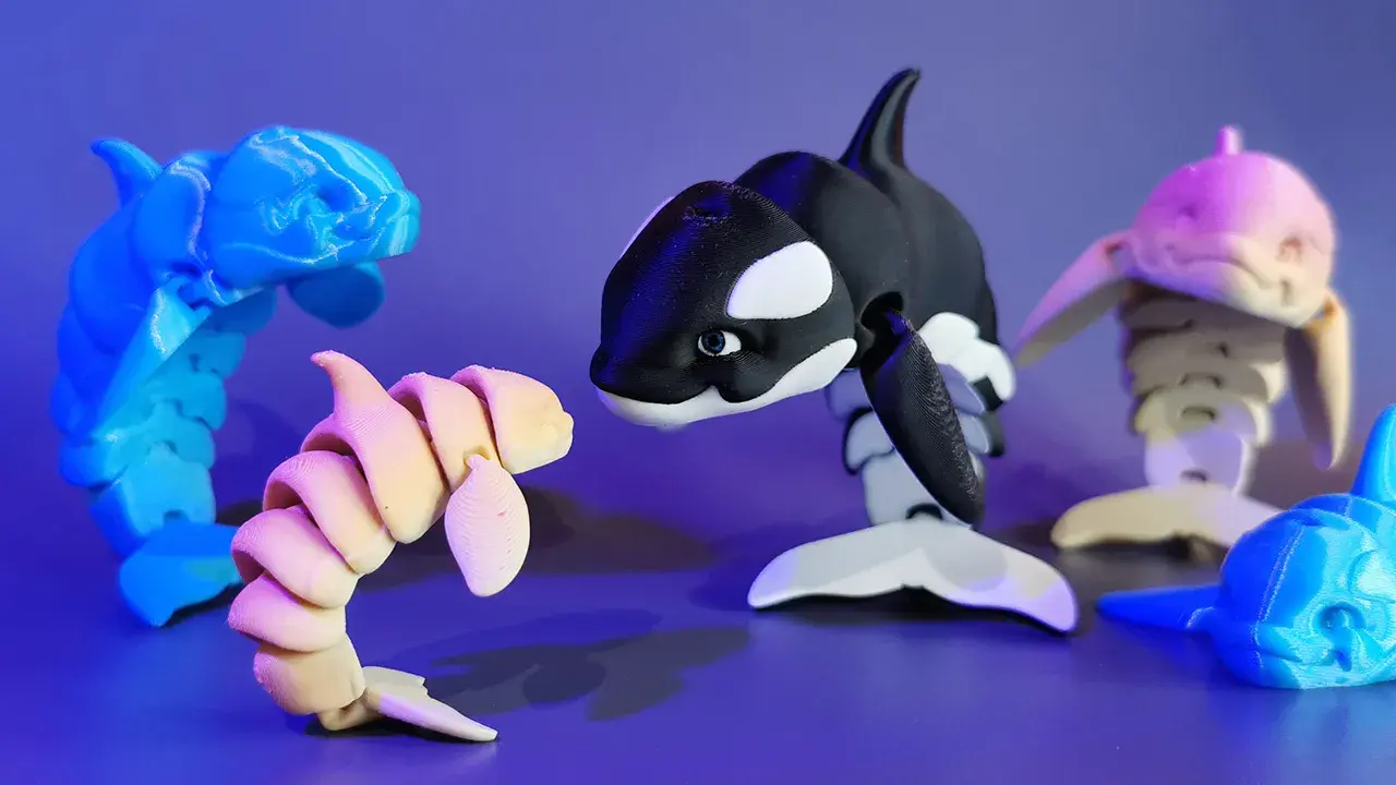 KATIL BALINA - ORCA - FLEXI - EKLEMLI, YERINDE BASKI
