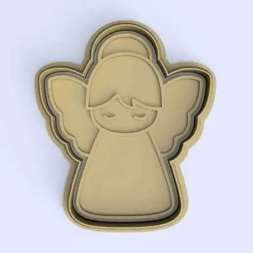Angel cookie cutter