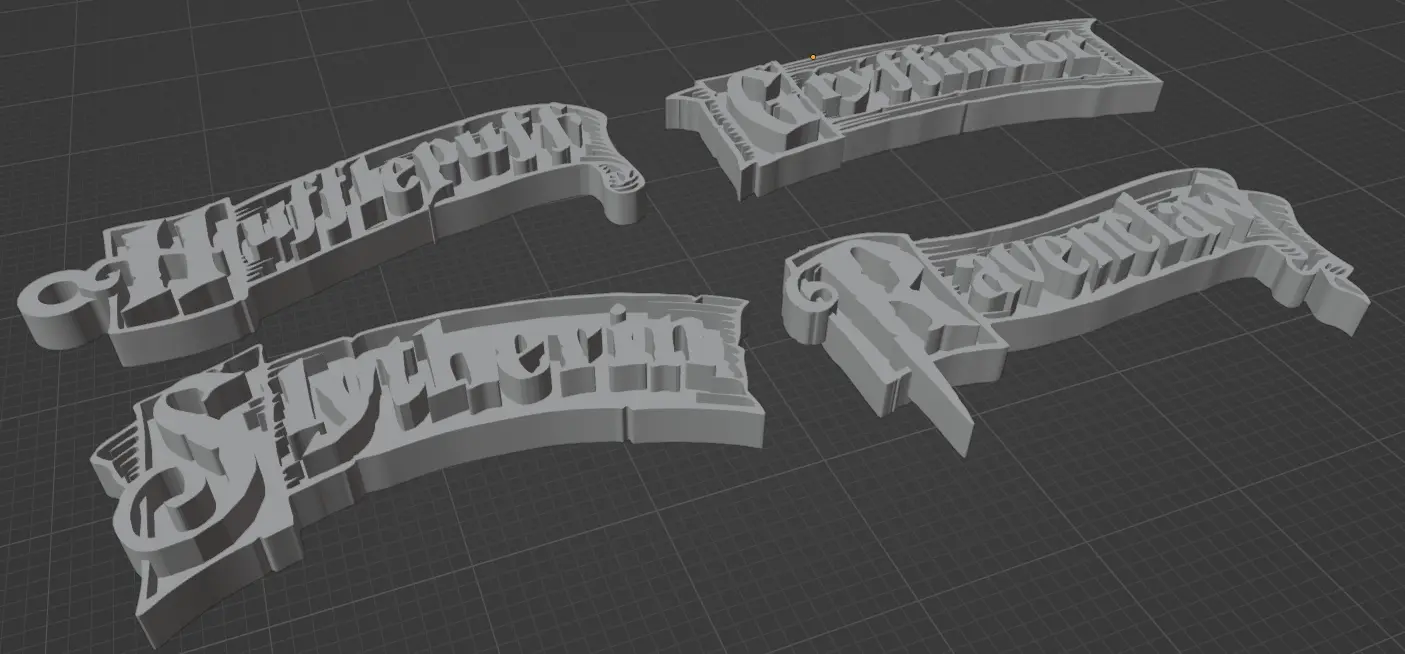 Harry Potter House Banners