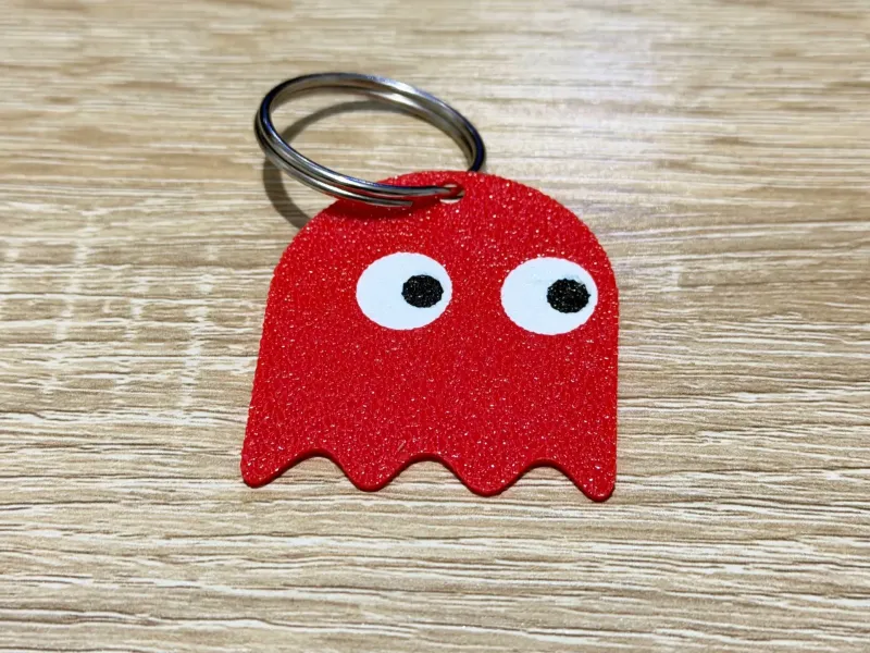 key ring of the ghost of pacman