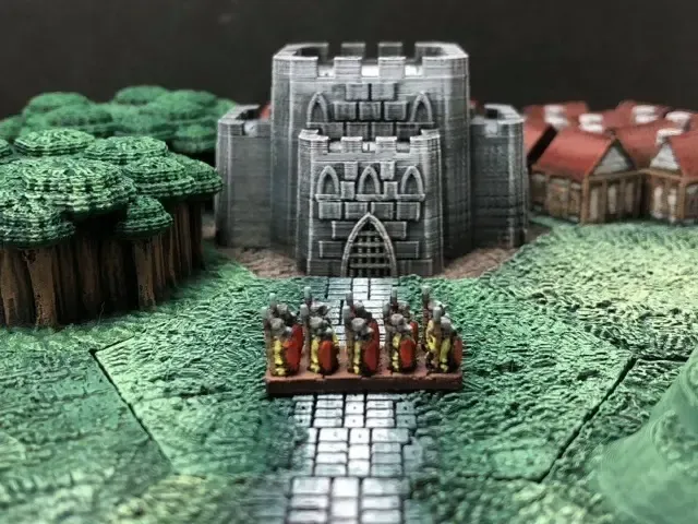 磁気付き槍兵連隊（6mmスケール）