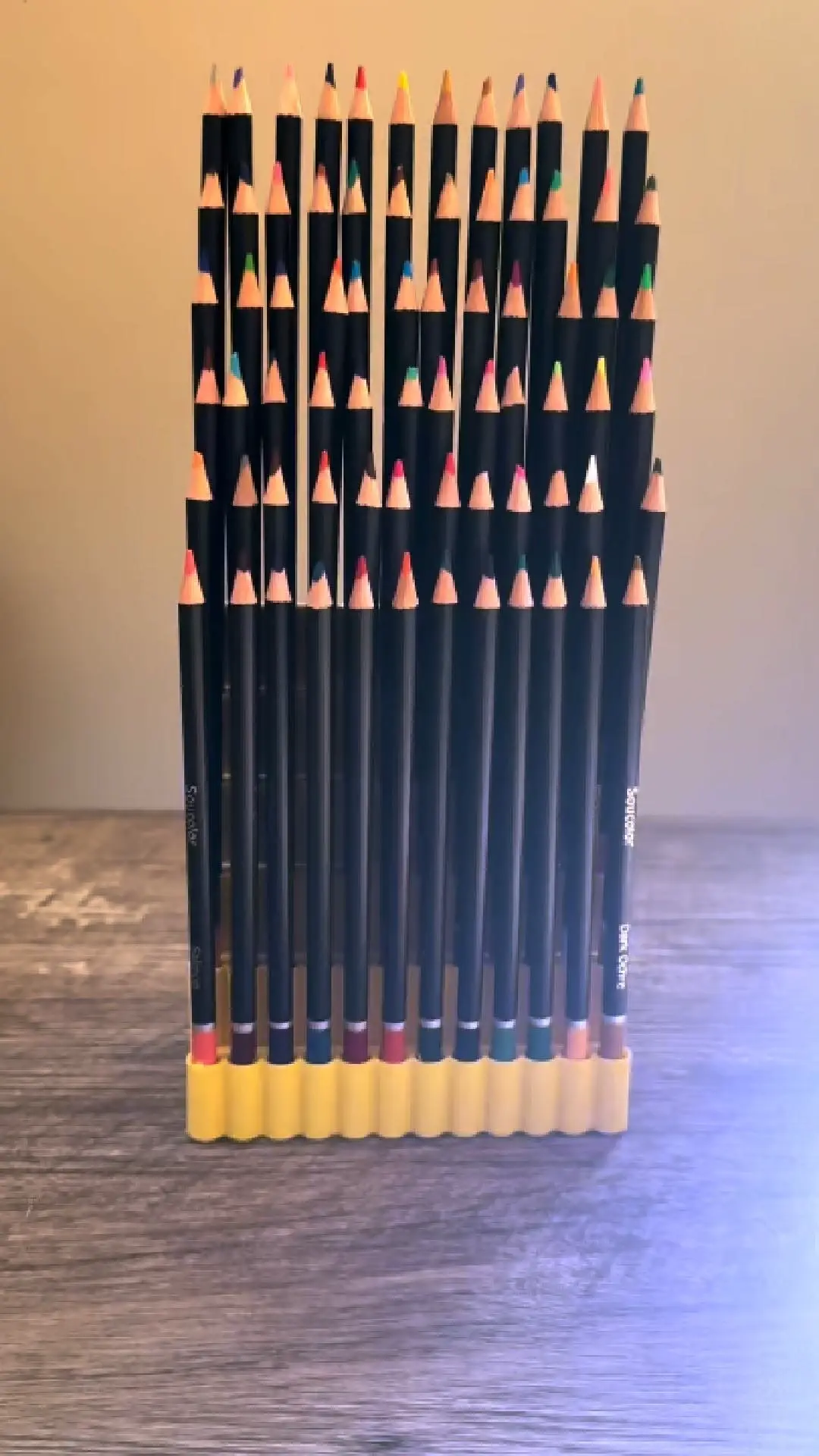Colored Pencil Stand | No Supports