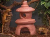 Clay Stone Lantern Decor for Pet Tank-0