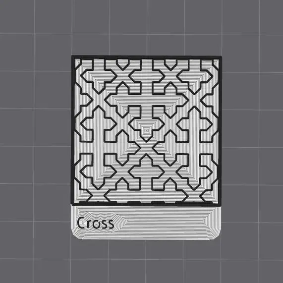 Cross Infill Swatch