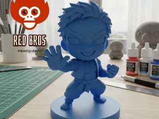 ❄️ ¡El Despliegue de la Muerte! – Akaza Chibi (Upper Moon 3)