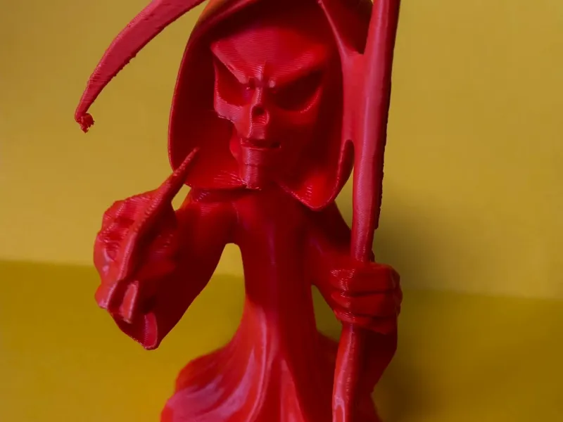 Halloween grim reaper middle finger