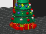 Christmas tree multi colour-2