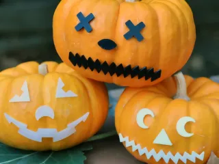 Mr Jack O'Lantern faces
