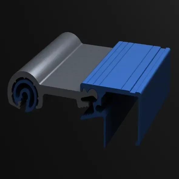 Extruded Profiles Vehicle Rope Rail System