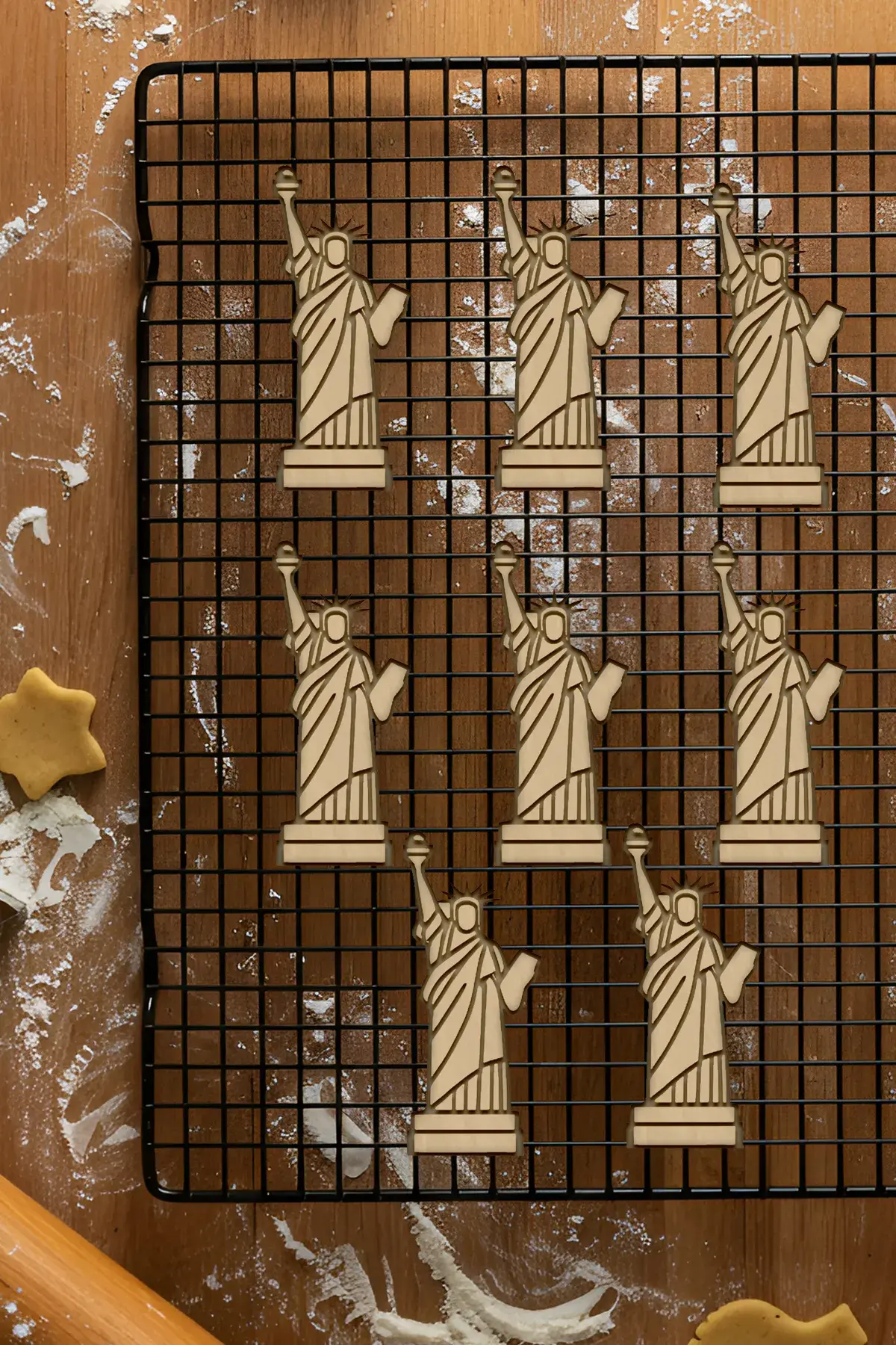 Other STL Download - Statue Of Liberty Cookie Cutter, Biscuit Cutterby ...