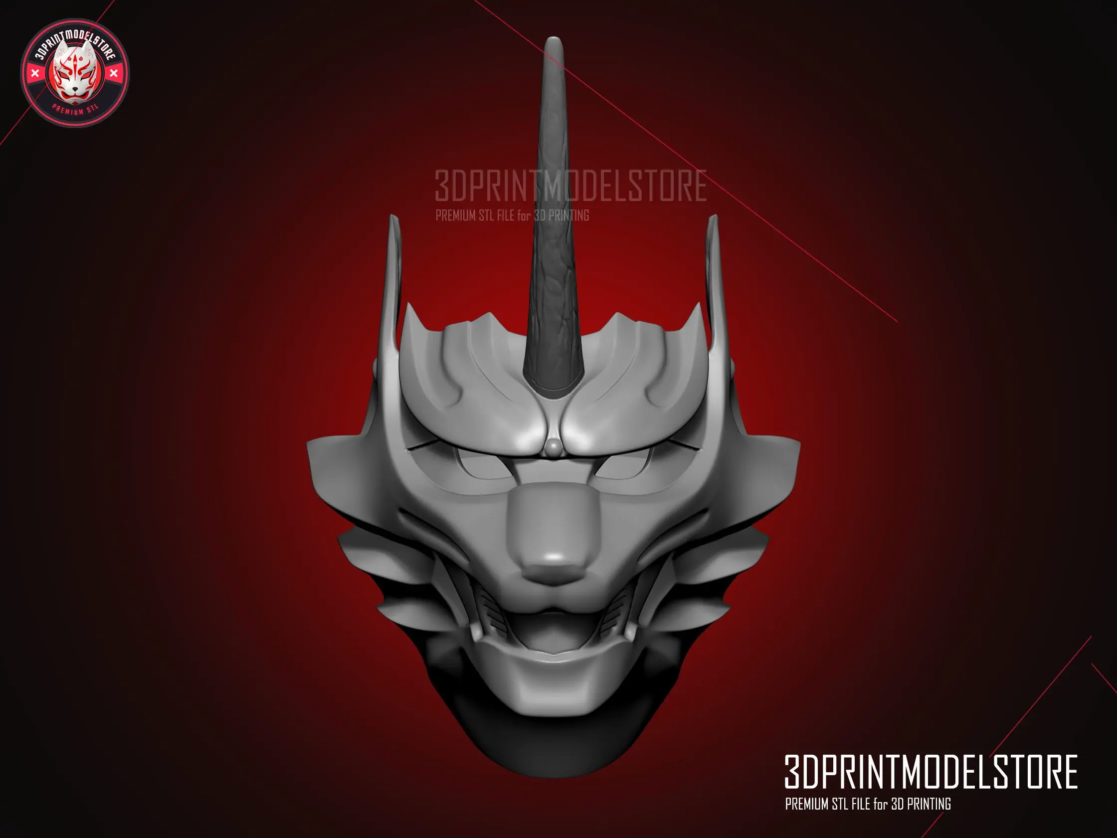 Power Rangers Wild Force Zen-Aku - Siver Gaoranger Wolf Mask