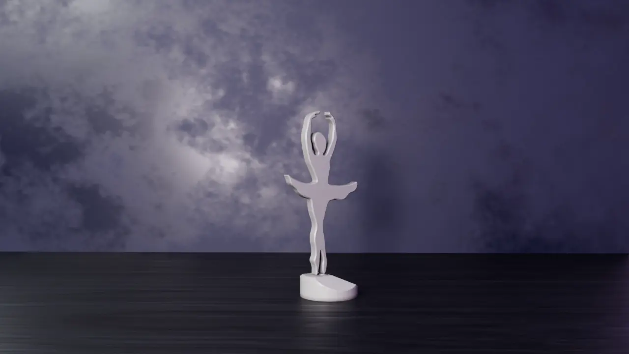 BALLERINA DANCER DESK DECORATION2