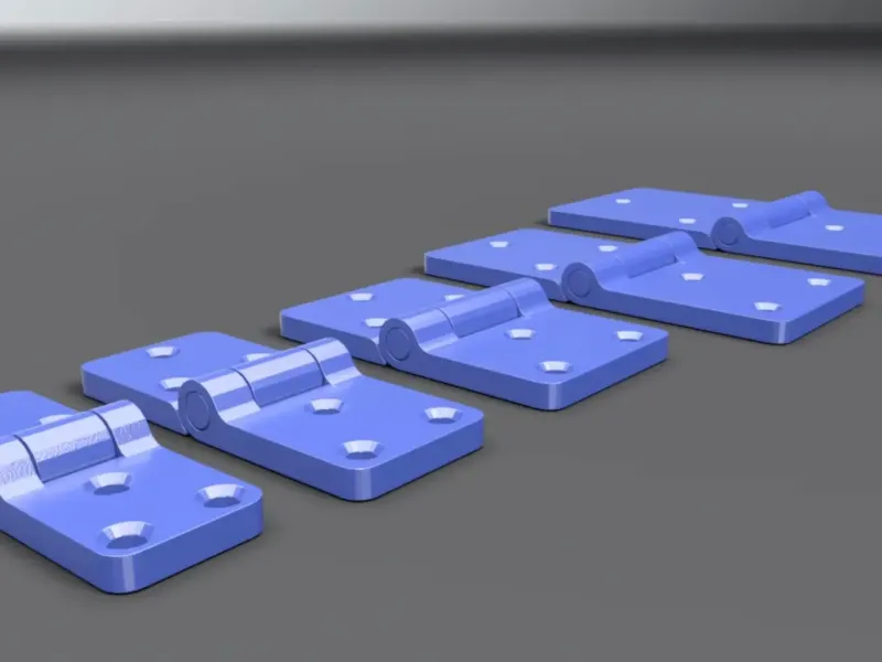 Parametric Hinges (print in place)