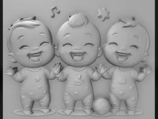 playful babies