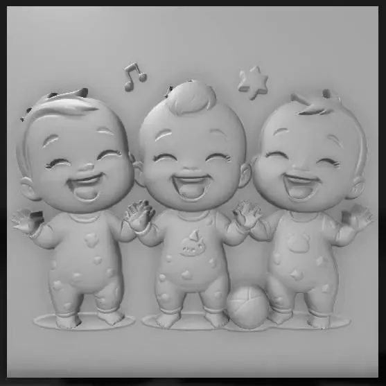 playful babies
