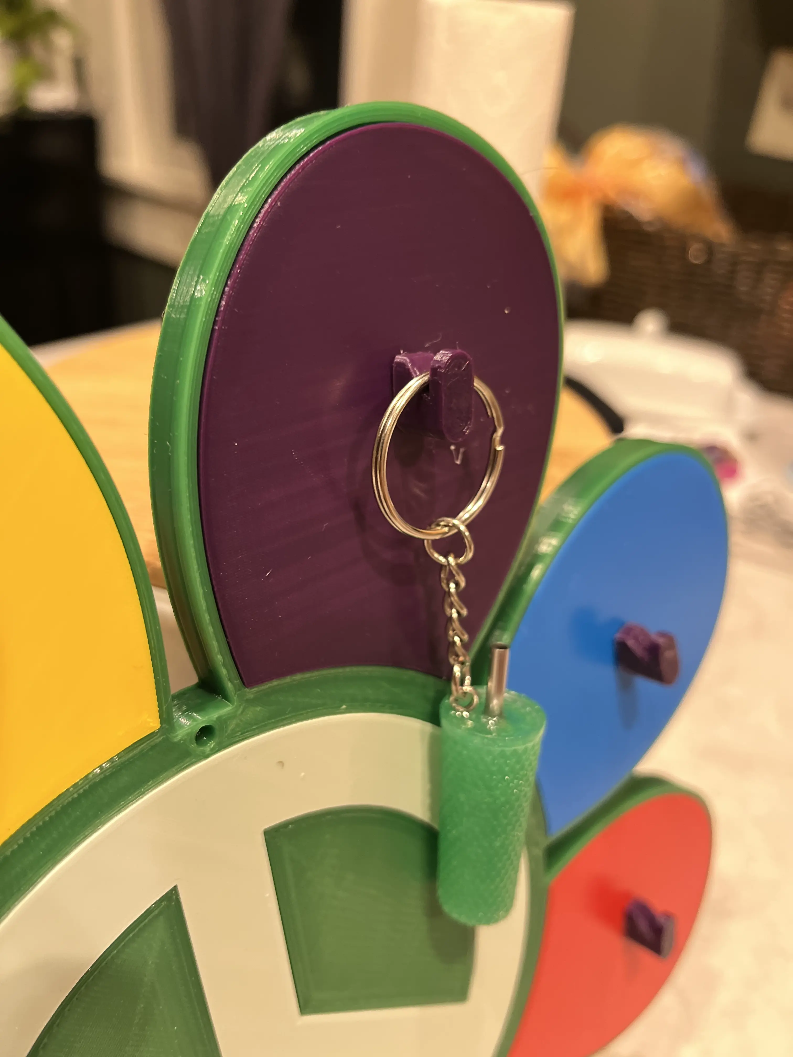 Hippie Flower Key Holder