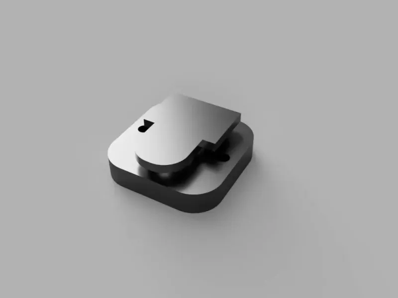 Keyhole Mount for Creality CFS Buffer (4x CFS) - Screw/Adhesive