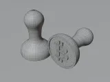 bitcoin logo stamp-3