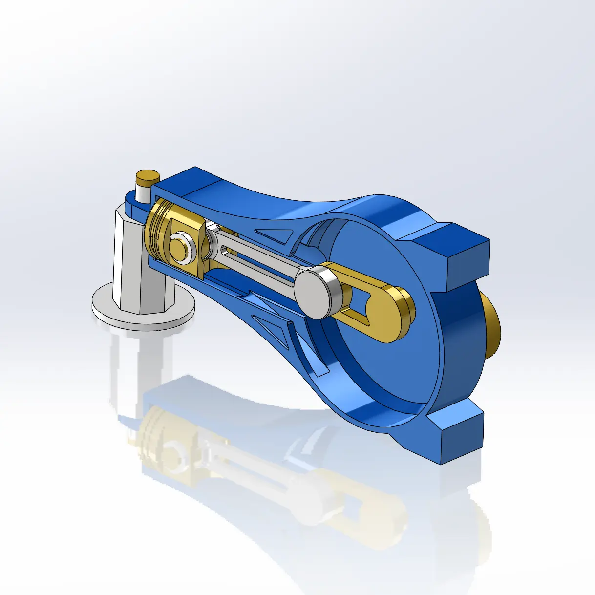 CRANCK CONNECTING KINEMATICS ASSEMBLY - ROD MECHANISM