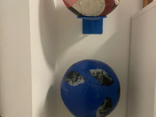 Ball wall mounted support