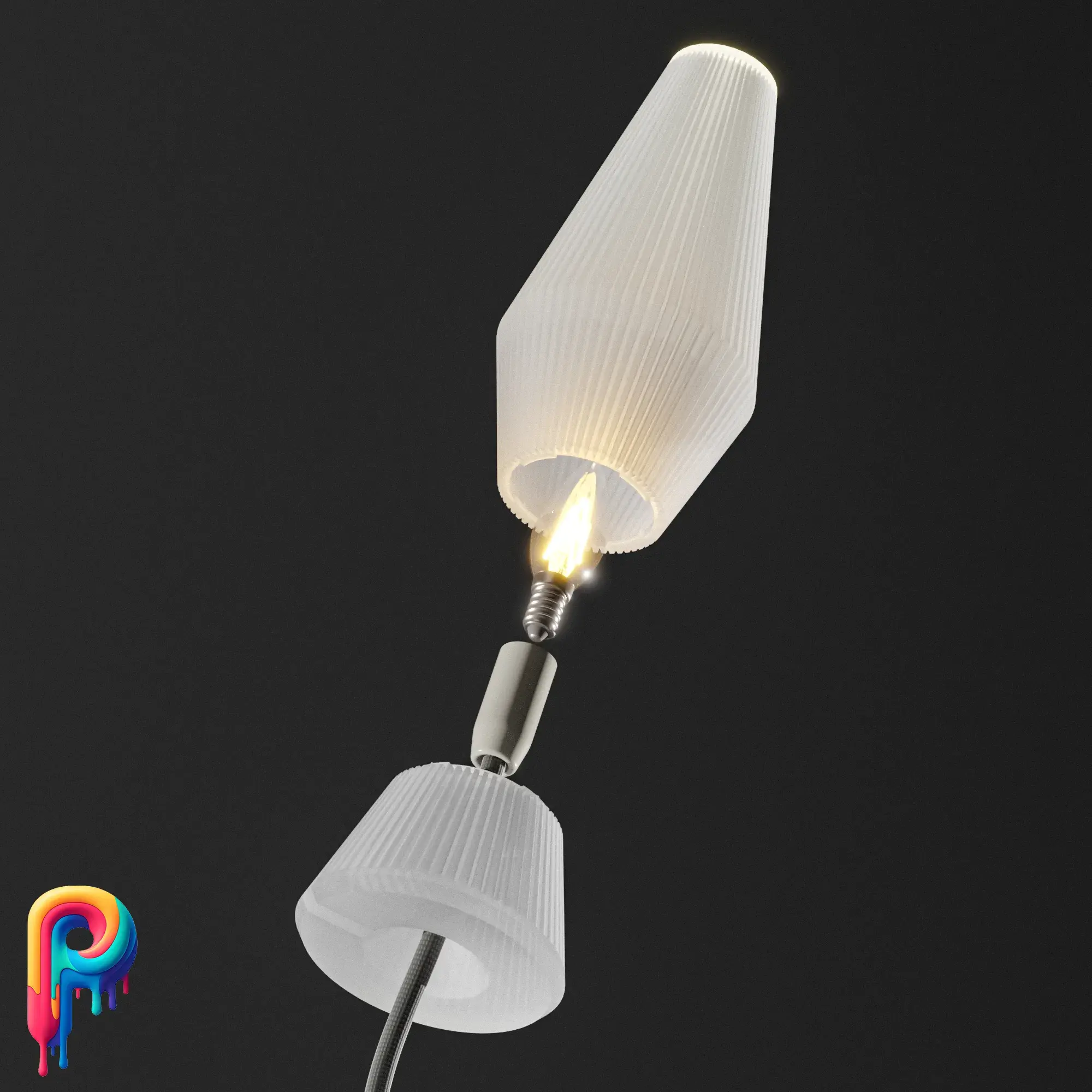 Calyx Lamp by Polymeria