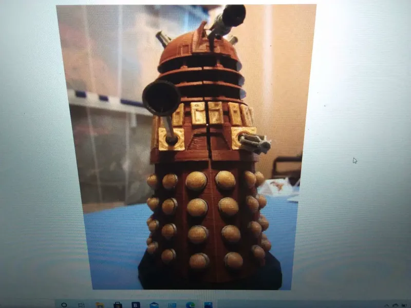 openable detailed dalek