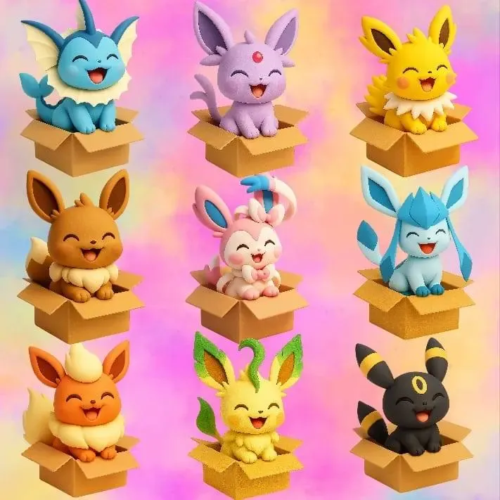 pokemon eevolutions box X 9