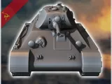 T-34 76 M1940 Model 1940 (T-3476A) with front headlight - mi-4