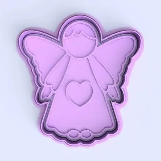 Angel cookie cutter