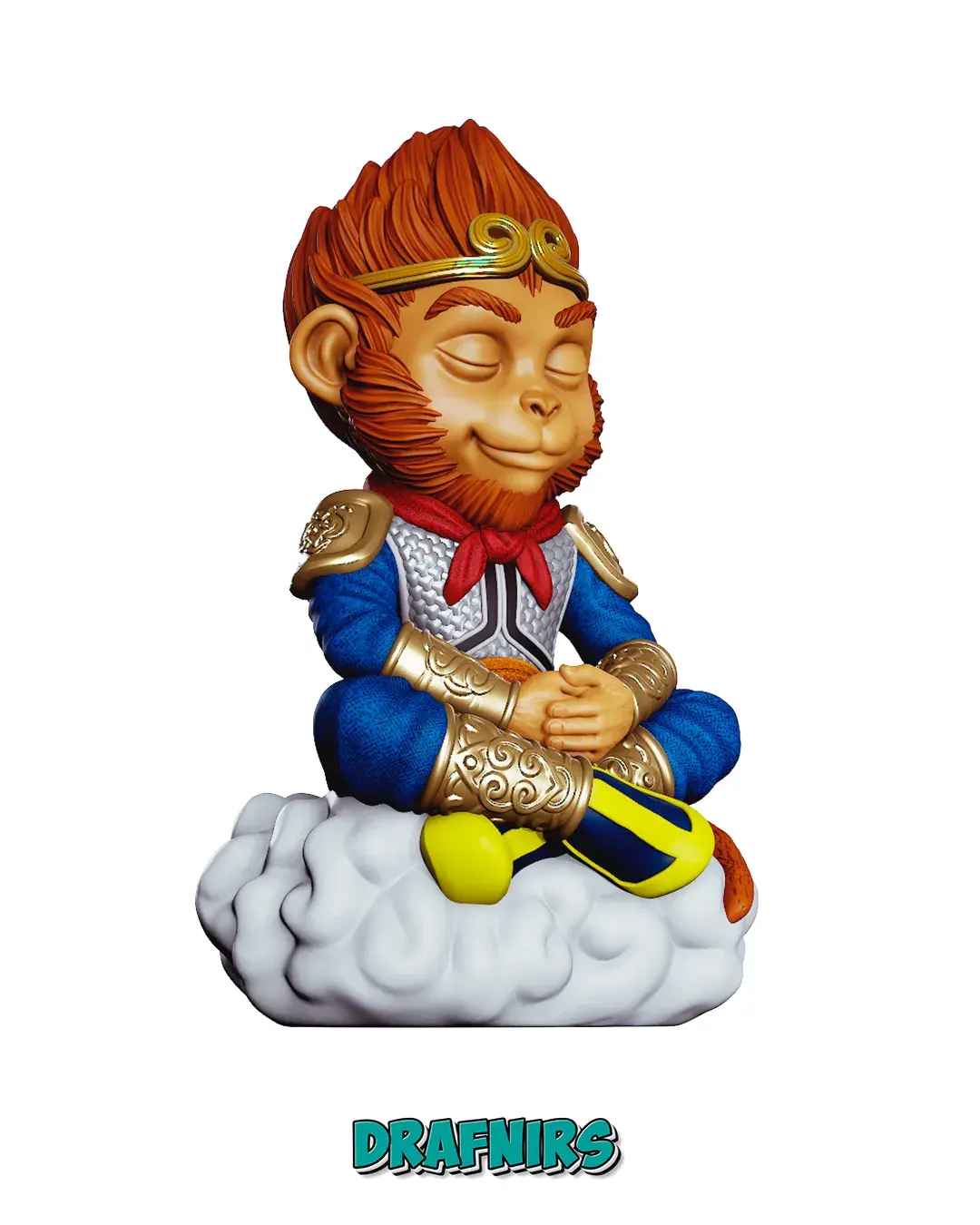 Monkey King - Meditating | 3D models download | Creality Cloud