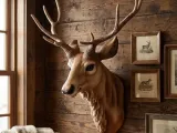 Deer Wall Art Frame-0