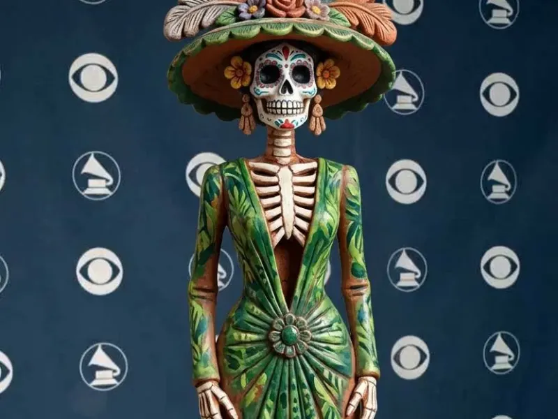 Catrina , J lo in a green dress,