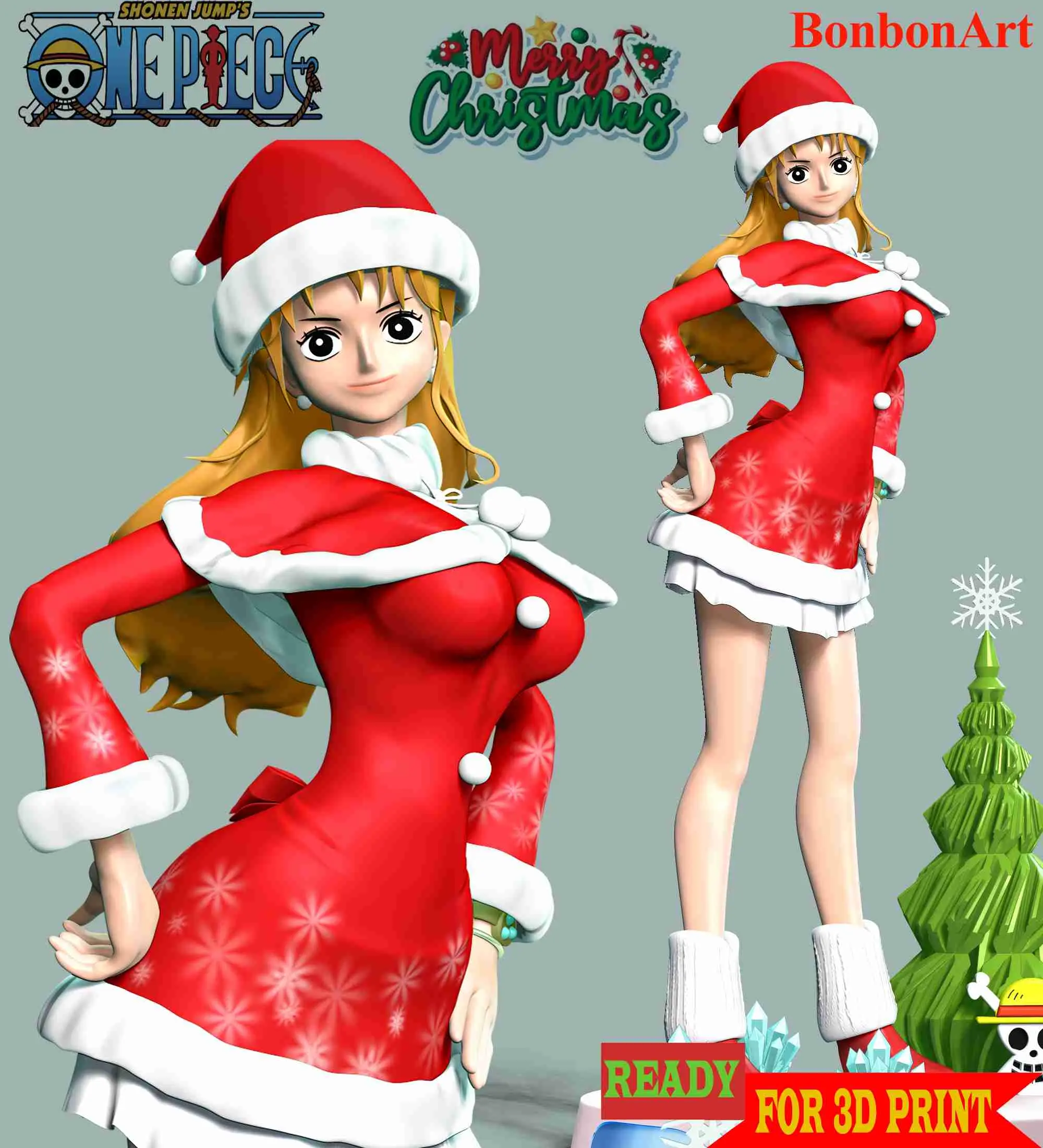 Nami Xmas - One Piece