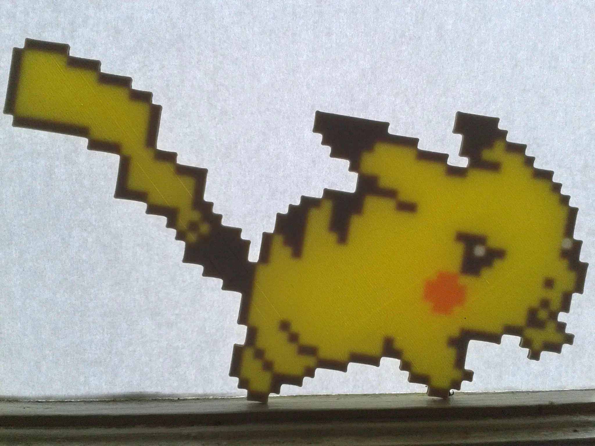 Pikachu, with 3 filament changes