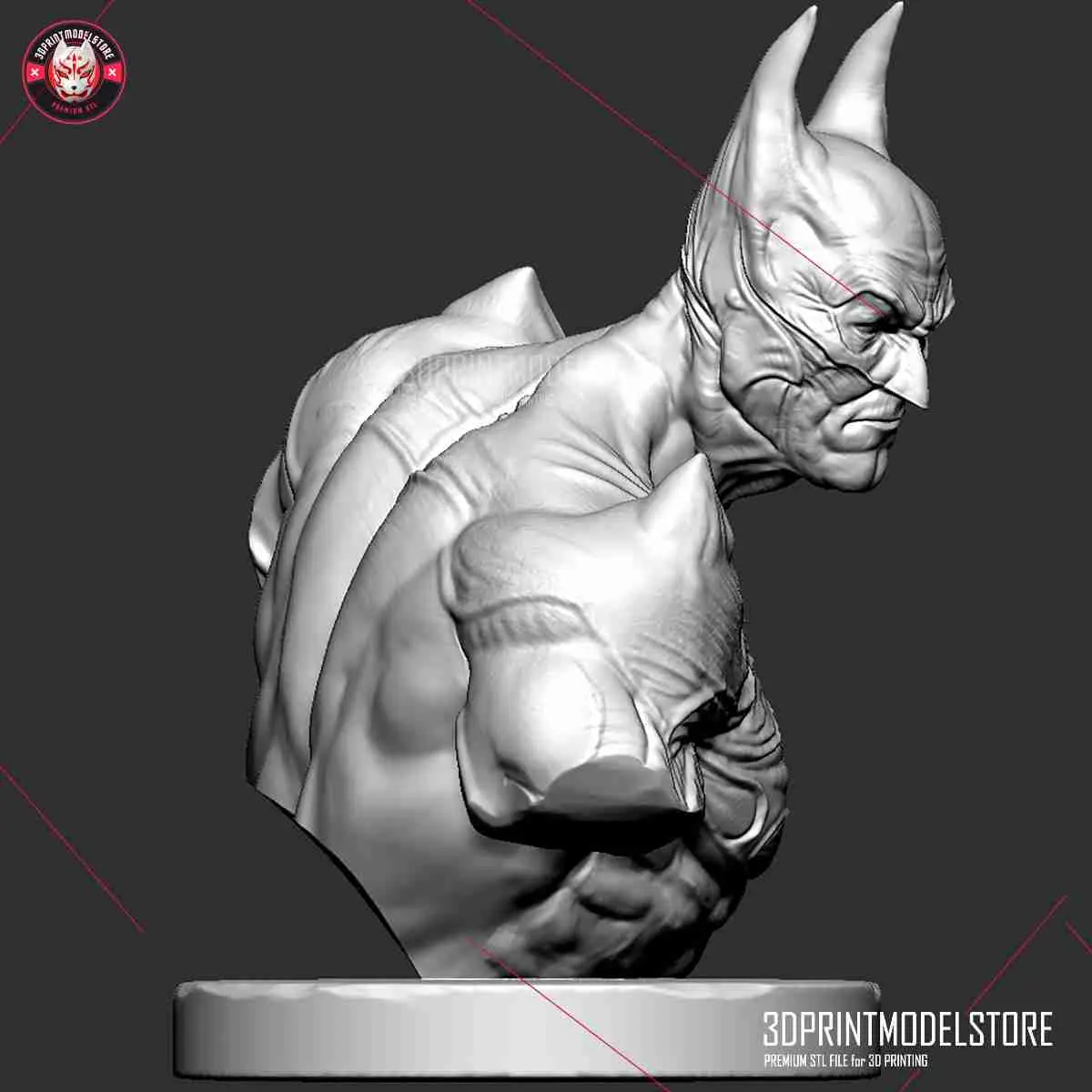 Giocattolo scultura del busto in miniatura di Batman - DC Comics